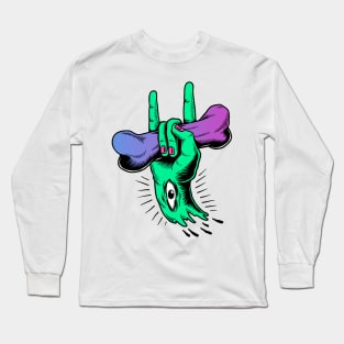 HAND EYE Long Sleeve T-Shirt